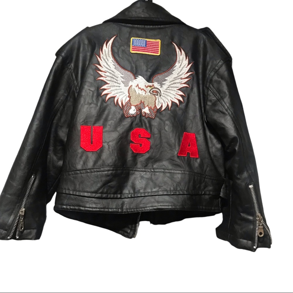 USA Biker Kid’s Jacket